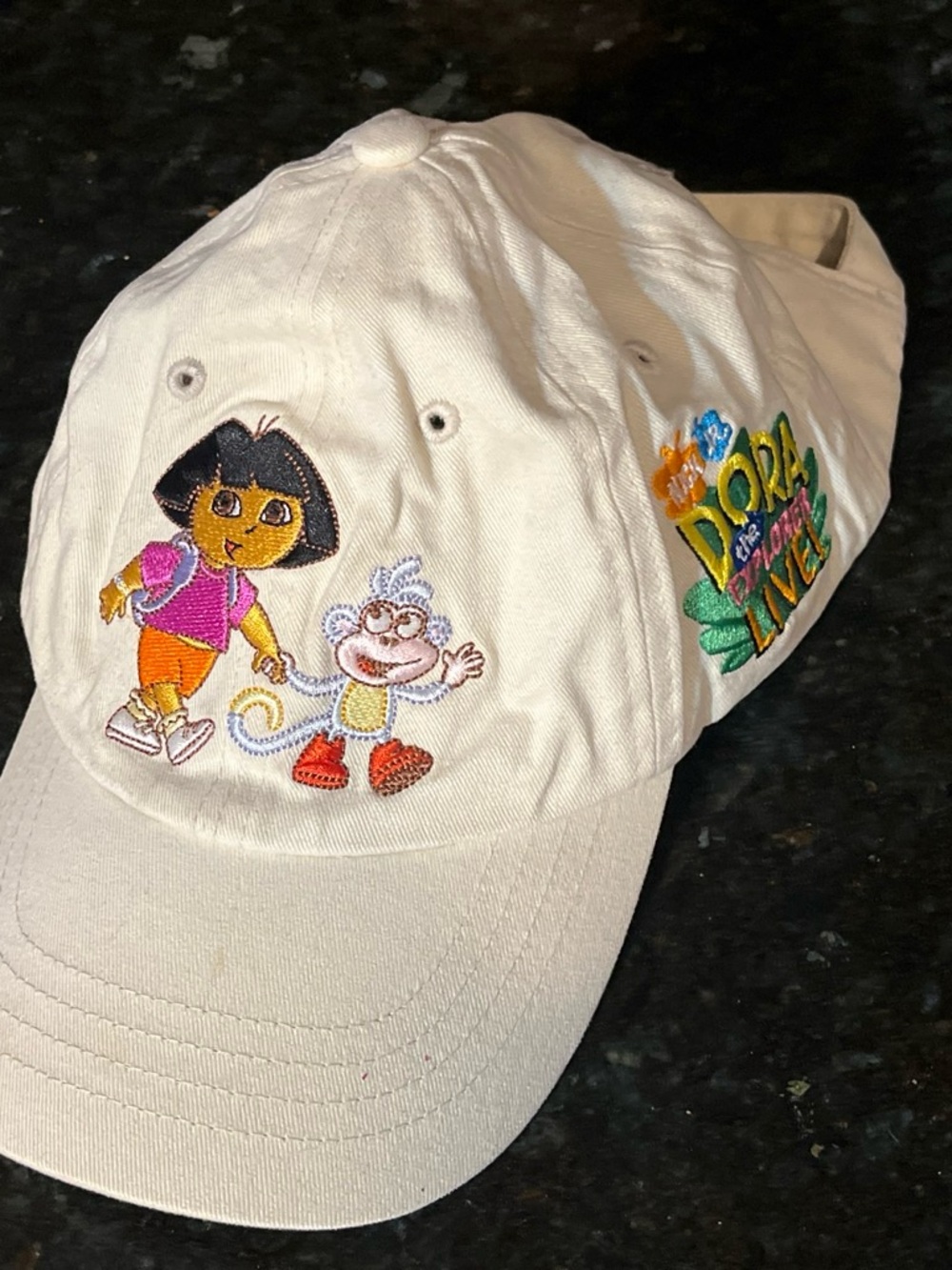 2003 Dora the Explorer Embroidered Baseball Cap - Colorful Characters
